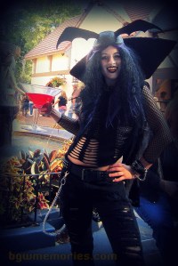 The Collin's daughter may text on her phone and would kill to see Lady Gaga, but she never misses the chance to shake her wings or have a drink with guests.  