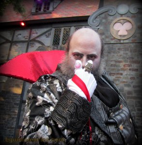 It is all about Guest interaction at Blood Banquet.  Better watch out; Count Vladtastic is watching you!